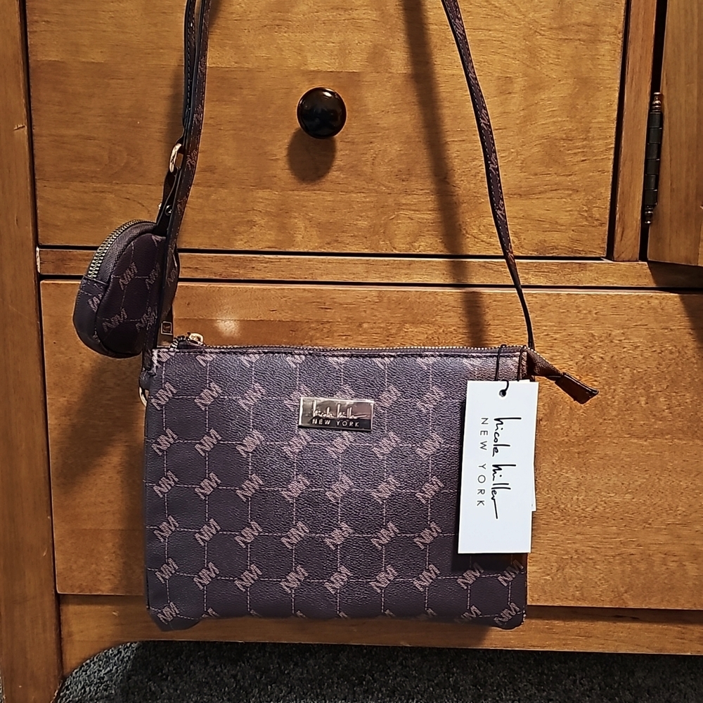 Nicole Miller Cross Body Bag / Purse